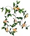 Artificial Silk Rose Flower Ivy Vine Leaf Garland Wedding Party Home Decor (style.1)