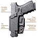 PHLster Skeleton IWB Holster Gen2 Ambidextrous w/Tuckstrut (Glock 19/23/32, 17/22/31, 26/27/33, 34/35, Ambidextrous)