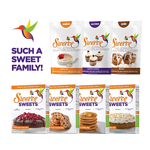 Swerve Ultimate Sugar Replacement Sweetener, Granular Sugar Substitute