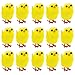 Amscan Egg-stra Special Small Chenille Chicks Easter Party Favors, Yellow, 3/4