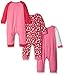 Disney Baby 3 Pack Minnie Coveralls, Pink, 24