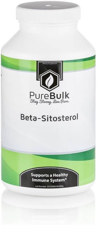 PureBulk Beta Sitosterol (Plant Sterol) Container:Capsules Size:120ct_500mg_Gel