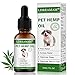 LDREAMAM Hemp Oil for Dogs Cats, Pets Hemp Oil for Pain Relief,Separation Anxiety Relief, Hips Pain, Pet Recovery, Sleep and Treats Skin
