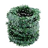32.8 Yards Artificial Ivy Garland Foliage Green Leaves Fake Vine Headband Artificial Leaf Vine Fake Hanging Plants for Wedding Party Ceremony DIY Headbands