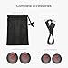 Chamfind Bluetooth Headphones, Wireless Earbuds Bluetooth V4.2 Stereo Earphones, IPX5 Waterproof Sports Neckband Headset, With Mic Bass Noise Reducing for Gym Running(Red) - Fozento