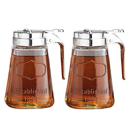 Palais Glassware 'Sucre', Clear Glass Sugar Dispenser (12 Oz, Set of 2)
