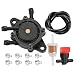 Savior 691034 692313 Fuel Pump with Fuel Line Filter for Briggs and Stratton 808656 491922 Kohler 24 393 04-S 24 393 16-S Honda 16700-Z0J-003 John Deere LG808656 M145667 Kawasaki 49040-7001 Engine