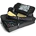 TravelWise Packing Cubes - 3 Piece Set (Black)