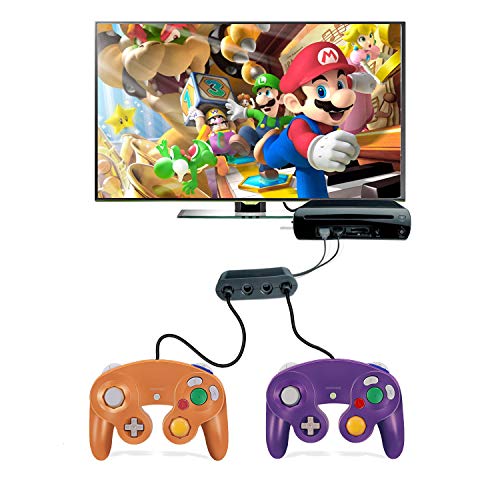 image for GALGO Wired Gamecube Controllers, Classic Gamecube wii Controller Game