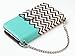 ULAK iPhone 5C Case, Synthetic PU Leather Protective Flip Folio Wallet Case with Multiple Credit Card Holder Slots and Wrist Strap for Apple iPhone 5C (Waves Follow The Sky)