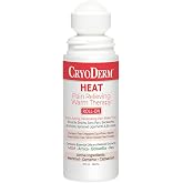 CryoDerm Heat Lotion 3 oz Roll On