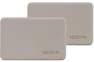 WeGym Yoga blocks with Anti-Slip, Comfortable Grip, Sturdy Sides for Secure Workouts at Home, for Yoga, and Pilate Training