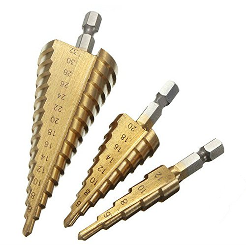 Click Here to See More Images SHOWHASH 4-12/4-20/4-32mm Hammer Drill Bits & Set High Speed Steel Bit Kit Tools & Screw Drill Kit Carbide Marble Hole Saw