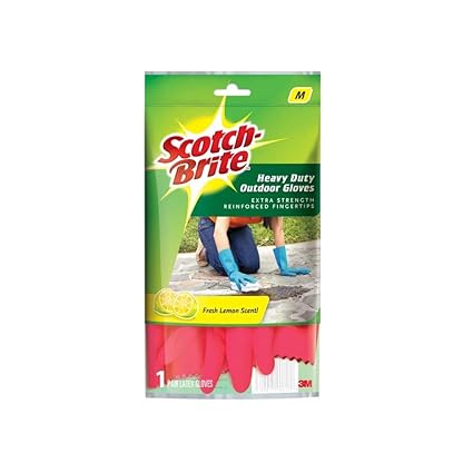 ScotchBrite Heavy Duty Gloves (Medium)