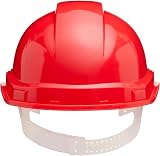 Blackrock Red Hard Hat Safety Helmet Unisex UK EN 397 HDPE 2012 view 8