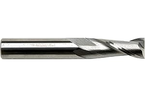 GS Tooling 13/32" 2-Flute Bright Center Cutting Solid Carbide End Mill – Regular Length, High-Performance CNC Milling Cutter 