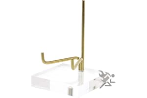 OnFireGuy 3-1/2" Adjustable Metal Arm Display Stand Easel with Acrylic Base