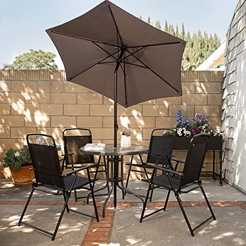 atleisure 9 solar patio umbrella with firefly led lights ATLeisure 9' Solar Patio Umbrella with White & Color Changing Lights on QVC