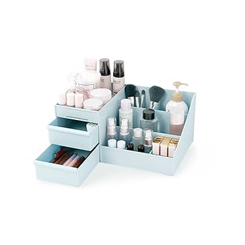Desktop Makeup Organizer Drawers Baffect Cosmetics Storage Box