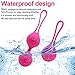 Kegel Balls for Women Ben Wa Kegel Exercise Balls Kit for Tightening Doctor Recommended Kegel Balls for Bladder Control & Pelvic Floor Exercises Silicone Kegel Balls for Beginners