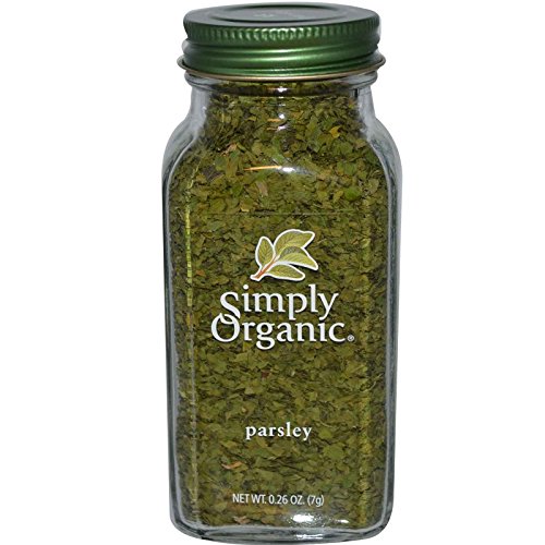 Simply organic, parsley, 0.26 oz (7 g) - 2pcs