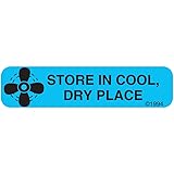 Pharmex 1-668 "Store Cool Dry" Permanent Paper