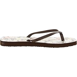 Tory Burch Womens Logo Slide On Thong Flip-Flops