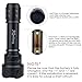 UniqueFire 1605N Vcsel 940nm IR Illuminator Flashlight Lights for Night Vision, Fresnel Lens Zoomable Infrared Flashlight Lighting to 1500M, with Remote Pressure Switch & Scope Bracket