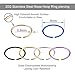 Nose Hoop Rings,18-20G 12PCS Stainless Steel Body Jewelry Piercing Nose Ring Hoop,Nose Studs Rings Tragus hoop Earring. (C: 12Pcs (20G 8mm Outer Diameter))