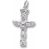 Totem Pole Victoria Charm, Charms for Bracelets and Necklaces