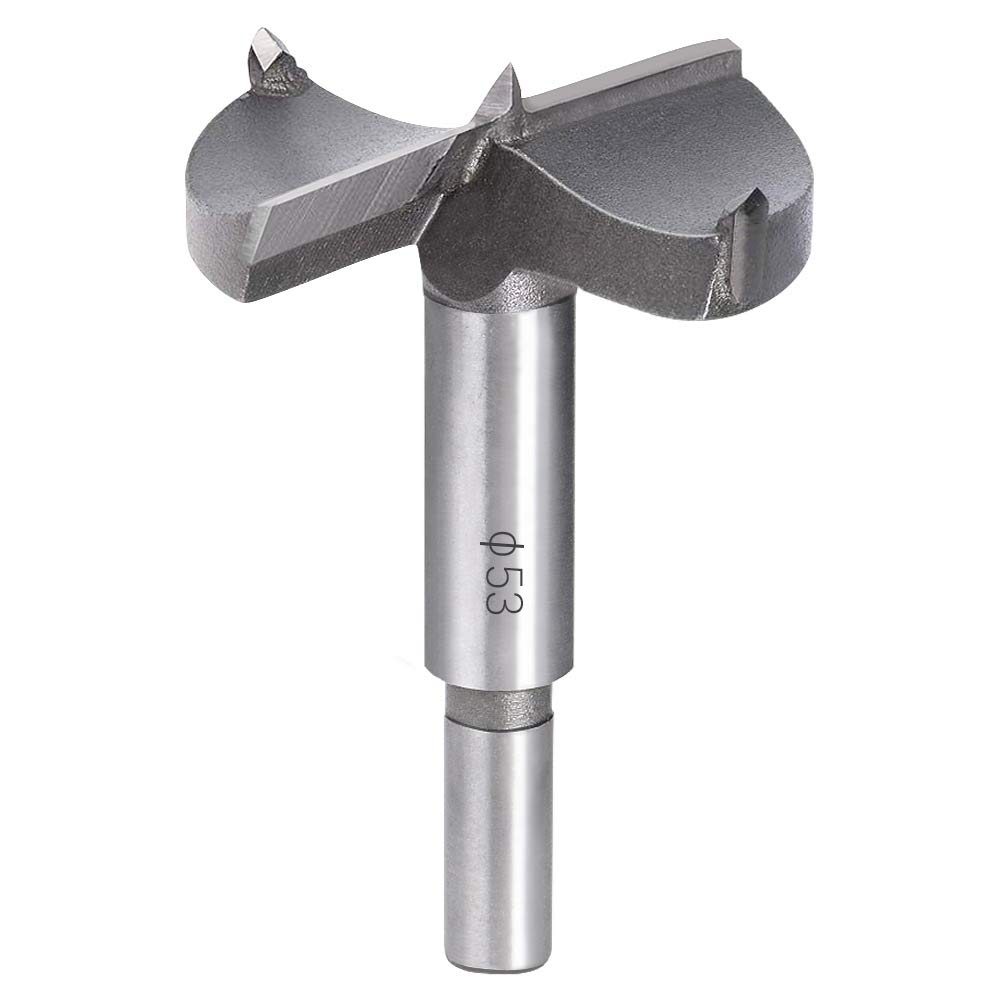 flintronic Forstner Drill, 53mm Carbide Steel Boring Hole Saw