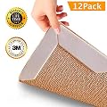 Housim Premium Rug Grippers, 12 pcs Double Sided Anti Curling and Non Slip Gripper– Keeps Your Rug in Place & Makes Corners Flat