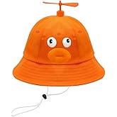 Propeller Hat,hat with Propeller,Funny Hats,Novelty Hat Crazy Hats for Adults Female（Orange Color）