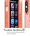 VENA iPhone Xs/X Case, [vLove] Heart Shape | Dual Layer Protection, Hybrid Bumper Cover Case for Apple iPhone Xs 2018 / iPhone X, 10 2017 5.8
