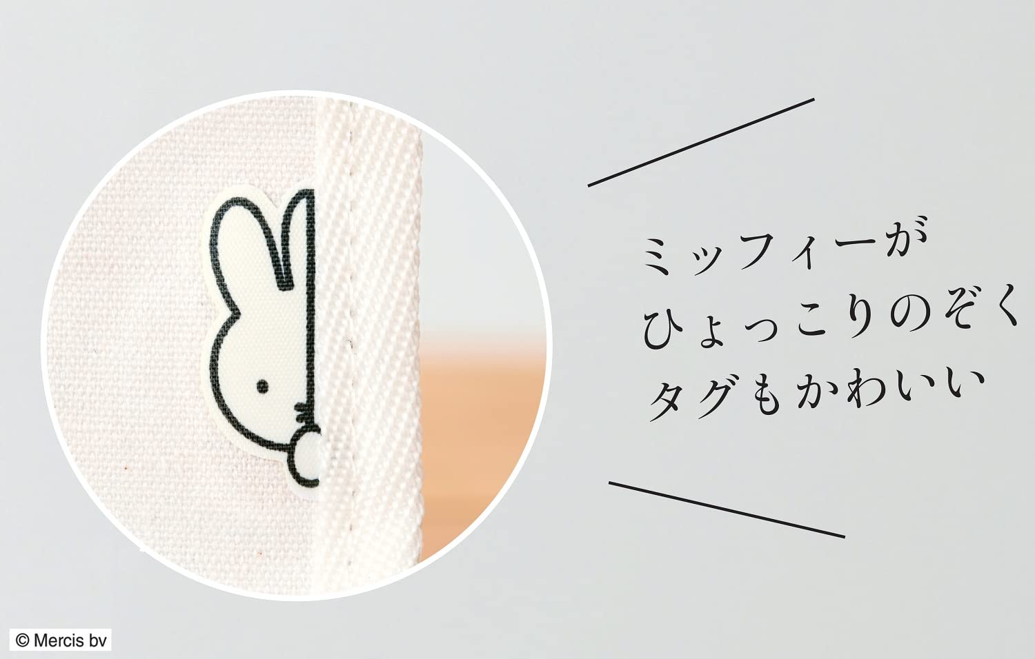 【クックパッドプラス 2022年春号 雑誌付録】ミッフィー 厚手キャンバストート&スリムポーチの豪華セット
