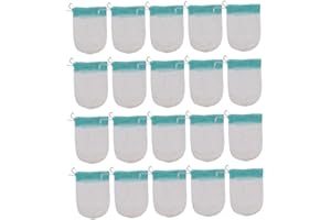 Camping Lamp Mantles Cover Gas Lamp Mantles Universal Kerosene Light Cover Camping Lantern Replacement Mantles Green 20PCS