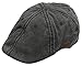 Epoch Men's newsboy Vintage Cotton Washed duckbill IVY Hat With Low Cut Sock