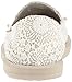 Sanuk Women's Donna Crochet Loafer Flat, White/Oatmeal, 07 M US