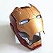 Manual 1:1 Full Scale Iron Man Wearable ABS Helmet Mark 42 Mark 43 MK42 MK43 Replica Cosplay 1:1 Helmet with LED Light