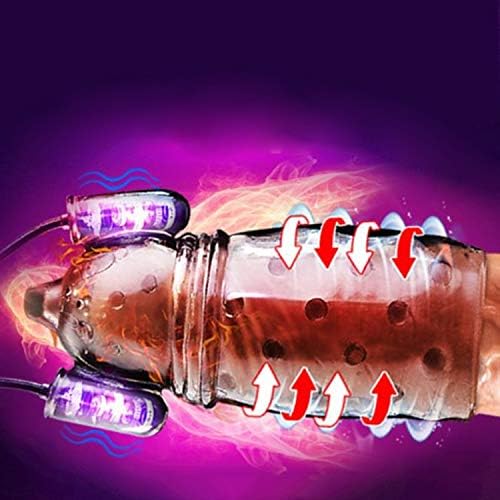 JAYHA Male Six Toys T-Shirt Strong Sucking Cup Pennis Sleeve Enlargement Man Dealy Skill Training Device 100% Great Gift for Couple