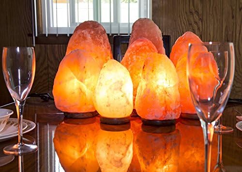 JIC Himalayan Natural Ionic Air Purifier Rock Crystal Salt Lamp #19