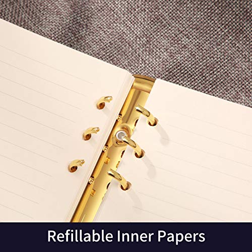 Diary With Lock A6 Small Locking Diary Locking Journal for Adults PU