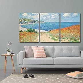 3 Panel World Famous Painting Reproduction Path Through...