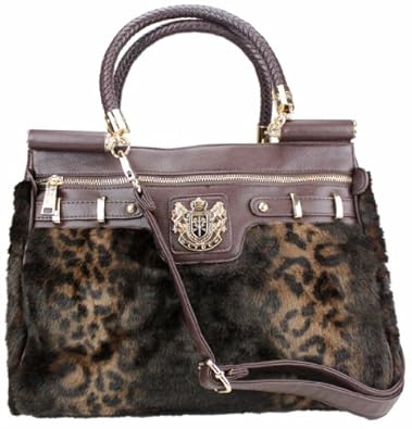 brown leopard bag