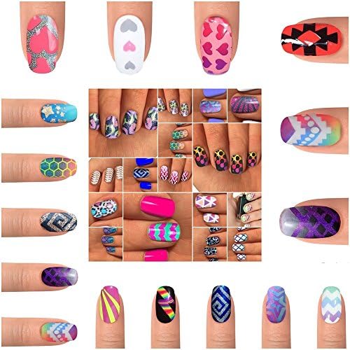 One of Everything Please Mega Pack nail stencil vinyl decals BONUS GIFT!!