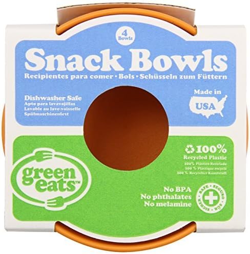 Green Eats Snack Bowl, Orange by Green Eats
