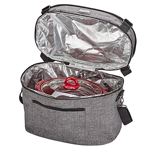 HOMEST Slow Cooker Travel Bag with Easy to Clean Lining, Insulated