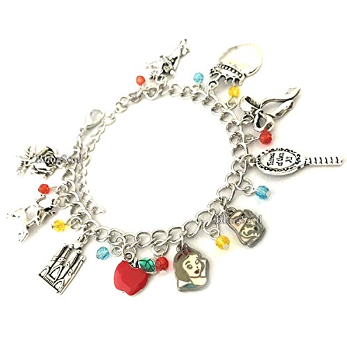 TV and Movie Inspired Jewelry Collection (White Snow Charm Bracelet) - Thumbnail 2