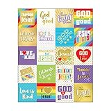 Words of Praise Shape Stickers by