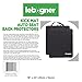 lebogner Back Seat Cover for Kids, 2 Pack X-Large Waterproof Kick Mats Backseat Protector, Durable Car Seat Back Protectors for Vehicles to Protect from Dirt, Mud & Scratches, Fits Most SUVs and Vans